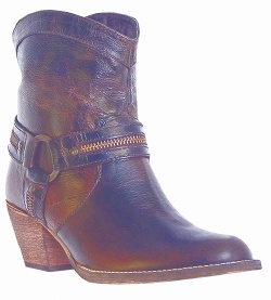 Dingo DI681 for $99.99 Ladies Metro Collection Urban Boot with Chocolate Buffalo Leather Foot and a Round Toe